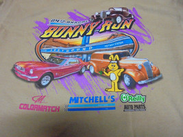 NEW Bunny Run T-Shirt Jackson TN 24th Annual Rod &amp; Custom Car Show 2016 Size XL - £9.70 GBP