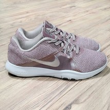 Nike Flex Trainer 8 Womens Size 7.5 Mauve Knit Running Shoes - £23.64 GBP