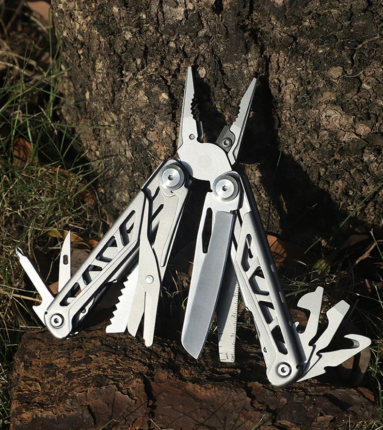 JUNEFOR Portable Pliers Mini Multitool 17 IN 1 Cutting Pliers Folding Knife - $39.99