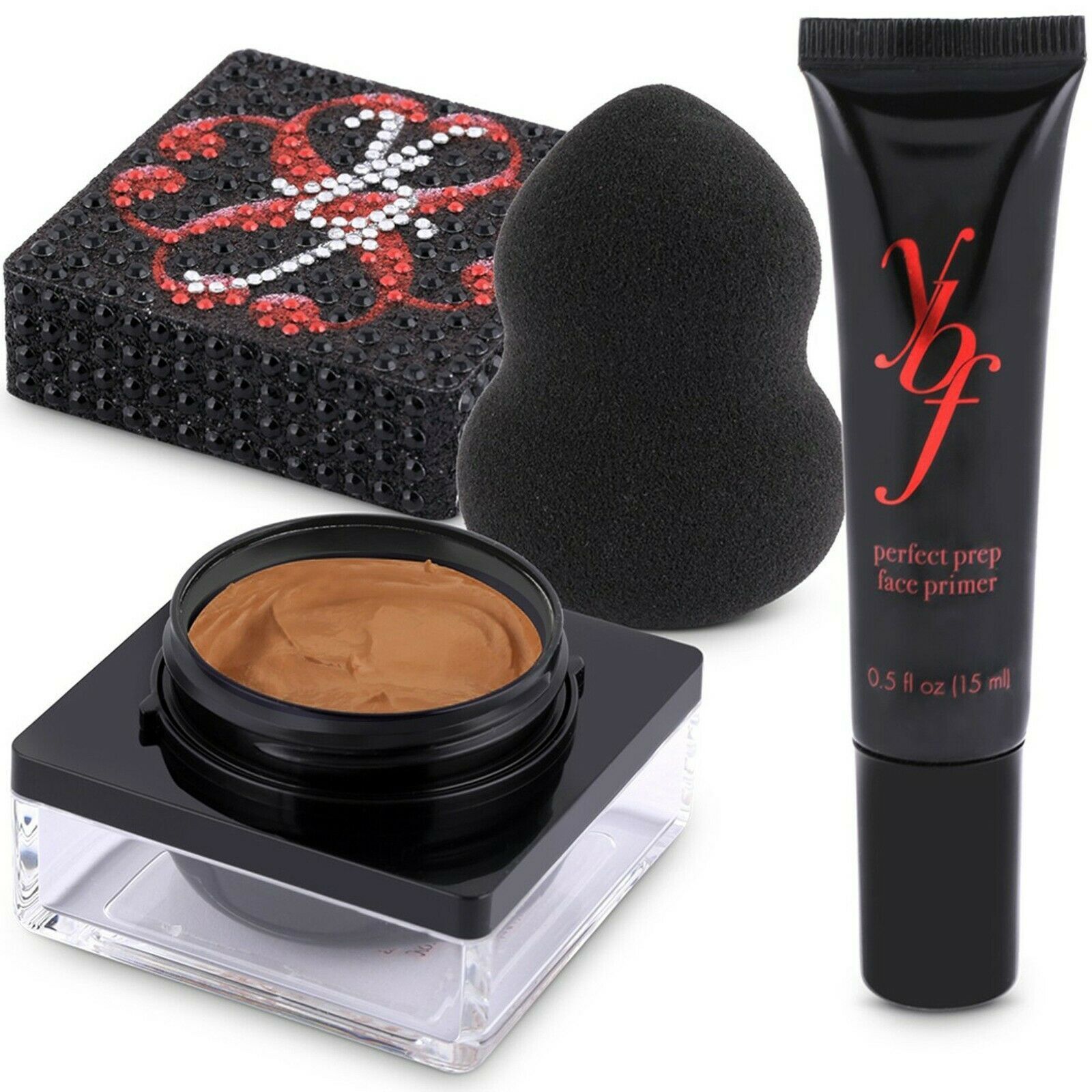 ybf Stupendous Souffle Foundation and Perfect Prep Face Primer, Deep - $28.04