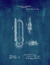 Browning Machine-gun Patent Print - Midnight Blue - £6.21 GBP+