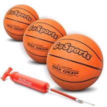 GoSports 7&quot; Mini Basketball 3 Pack with Premium Pump - Perfect for Mini ... - £30.01 GBP