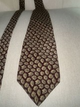 Henry Grethel 100% Italian Silk Necktie, Made In USA, Vintage - £6.93 GBP
