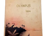 Vintage 1934 Olympia High School Olympia Washington Yearbook Olympus - £21.10 GBP