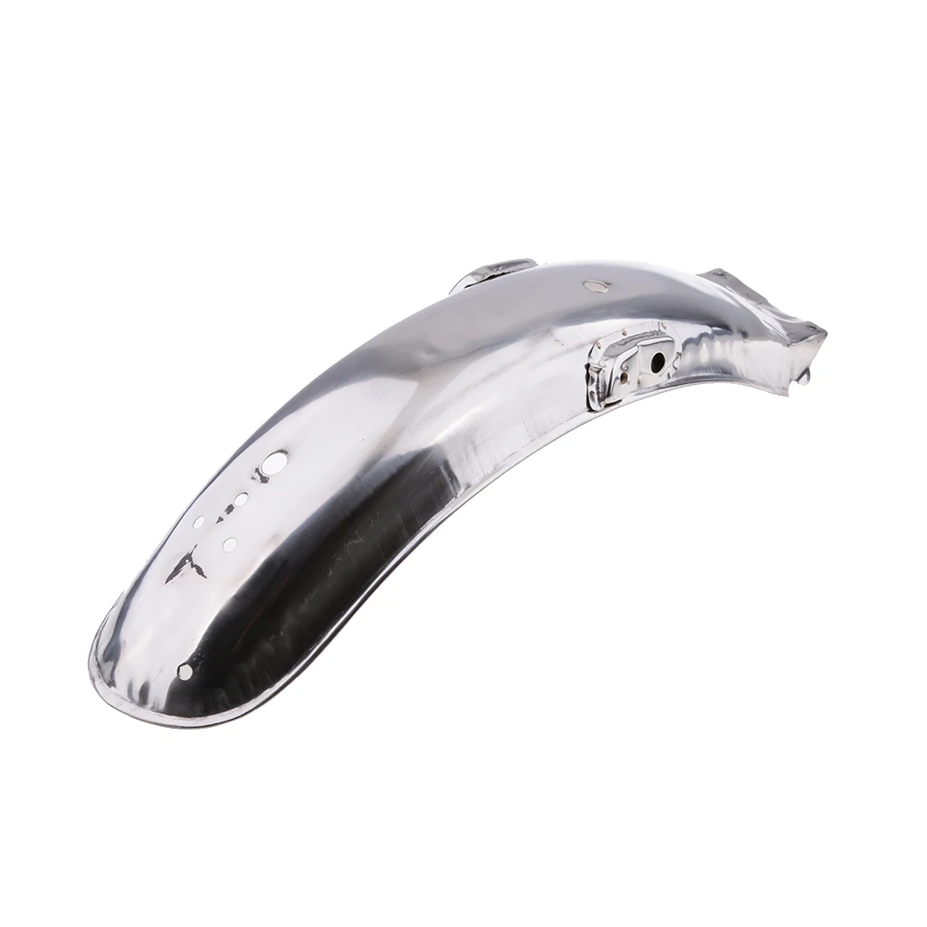 2pcs Stainless Steel Motorcycle Front/Rear Fender Mudguard for Honda CG 125 (3 - £32.33 GBP
