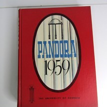 University Of Georgia Pandora 1959 Yearbook Fran Tarkenton Pat Dye SEC Champs - £23.94 GBP
