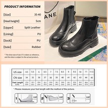 Nd women chelsea boots genuine leather 2022 new autumn winter fashion women ankle boots thumb200