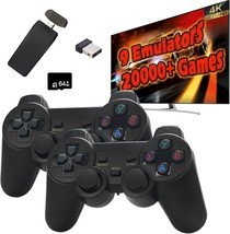 Retro Game Console, Plug And Play Video Game Console Built In 20000+ Gam... - $843.38 MXN