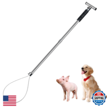 NAOEDEAH Dog Pig Catcher Pole - Stainless Steel, Portable, Heavy Duty Ho... - $43.02