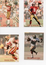 San Francisco 49ers 1992 Proset cards Lot of 8 Various players  - £3.97 GBP