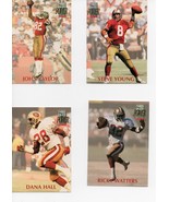San Francisco 49ers 1992 Proset cards Lot of 8 Various players  - £3.90 GBP
