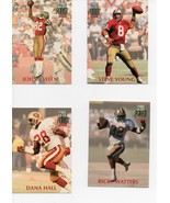San Francisco 49ers 1992 Proset cards Lot of 8 Various players  - $6.82 CAD