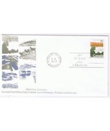 Canada First Day Cover 10 cent Definitive Forests &amp; Lakes Single - £1.68 GBP