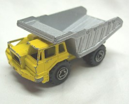 Vintage Majorette Yellow Silver 274 Super Dump Truck Construction Vehicle - $14.85