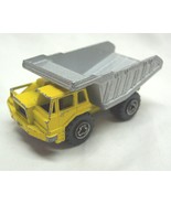 Vintage Majorette Yellow Silver 274 Super Dump Truck Construction Vehicle - $282.14 MXN