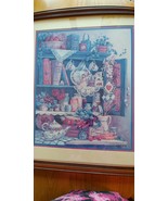 Homco Farmers Market Picture by Barbara Mock Tea Pot and Cups Home Inter... - €84,86 EUR