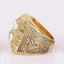 NFL Pittsburgh Steelers Super Bowl XIV 1979 Steel Mold Men&#39;s CZ Ring - $664.52 MXN