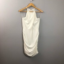 Material Girl Cloud Dancer White Dress Juniors Large L Bodycon Club Sexy - $14.50