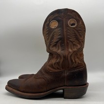 Ariat Heritage Roughstock 10002227 Mens Brown Leather Western Boots Size 13 D - £45.09 GBP