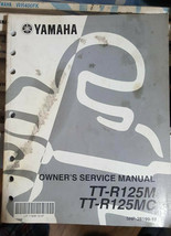 OEM Yamaha TT-R125M TT-R125MC DEALER Owners Service Manual. LIT-11626-13... - $19.95