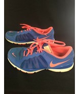 Nike Flex TR2 Trainers Sneakers Womens Shoes 511332-400 Blue Coral Mesh ... - $20.79