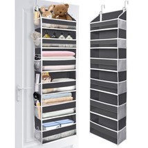 Over The Door Organizer With 6 Large Pockets 12 Side Pockets, 50Lbs Weight Capac - £51.00 GBP