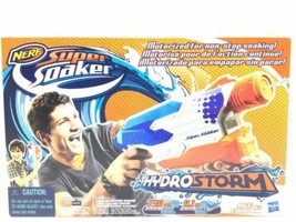 NERF Super Soaker Hydrostorm Motorized Battery Powered Water Blaster Toy... - £21.01 GBP