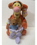Disney Store Exclusive Easter Tigger With Roo 12&quot; Plush New With Tags - $846.56 MXN