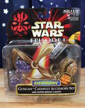 1999 Hasbro STAR WARS Episode I Electronic Gungan Catapult Accessory Set... - $11.90