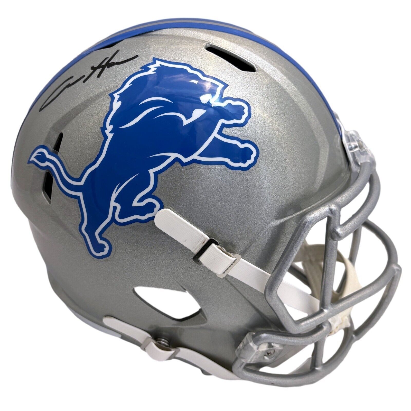 Aidan Hutchinson Autographed Detroit Lions Full Size Speed Helmet BAS Si... - $699.95