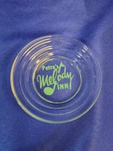 Vintage Advertisment Ashtray For A Petros Melody Inn - Lime Green Lettering - £11.19 GBP