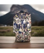FIG AND FLOWER Womens Plus Size 2X  Boho Short Sleeve Floral Tunic Shirt... - $21.77