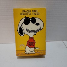 1971 Braces Make Beatiful Faces! Snoopy Puzzle - $9.46