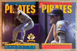 Original Vintage 1991 Pittsburgh Pirates Magazine &amp; Scorecard Lot: Van Slyke MLB - £11.86 GBP