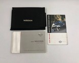 2005 Nissan Maxima Owners Manual Handbook with Case OEM F03B11017 - $35.99