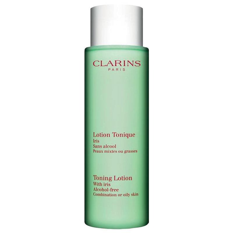 Clarins Toning Lotion With Iris Alcohol Free Combination/Oily Skin - £93.83 GBP