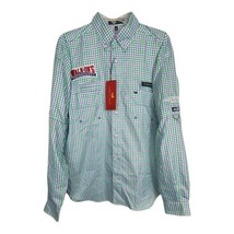 Southern Marsh Mens Shirt Size Small Green Checked Button Up Walk ons Fishing  - £30.26 GBP
