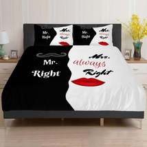 Bedding Mr.Right and Mrs.always Right - £34.96 GBP+