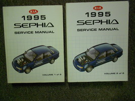 1995 KIA Sephia Service Repair Shop Manual Set 95 Factory OEM - $25.27