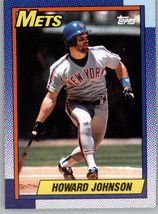 1990 Topps 680 Howard Johnson  New York Mets - £0.77 GBP