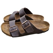 Birkenstock Arizona Sandal Color Dark Brown Size 43 Men US 9.5-10, Women12-12.5 - £51.50 GBP