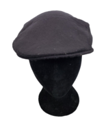 Manias Newsboy Cabbie Flat Hat Cap Men&#39;s Size Large Black Timberland Woo... - $262.29 MXN