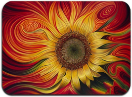 Granbey Custom Doormats Art Sunflowers Entrance Mat Floor Rug Indoor/Outdoor/Fro - £28.28 GBP