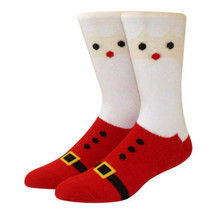 Santa Clause Face Socks (Adult Large) - £7.12 GBP