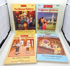 The Boxcar Children Mystery Paperback Book Gertrude Chandler Warner Lot of 4 - £10.20 GBP