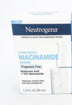 Neutrogena Hydro Boost Niacinamide Serum Fragrance Free 1 Fl Oz - $18.33