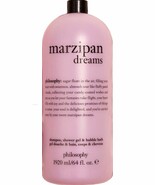 Philosophy Marzipan Dreams Shampoo Shower Gel GIANT 64 Oz New NO PUMP IN... - $88.90 CAD