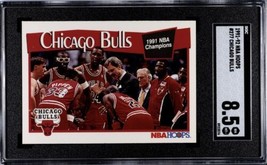 1991-92 Nba Hoops Nba Chicago Bulls* Basketball Michael Jordan Card #277 Sgc 8.5 - £25.95 GBP