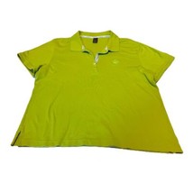 Liz Claiborne Green Polo Women&#39;s Size XL Golf Casual Sport Lime L Shirt - £18.29 GBP