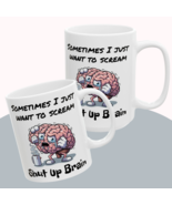 Funny Coffee Mug For Overthinkers, Caffeine Lovers &amp; Racing Brain Though... - €10,34 EUR+